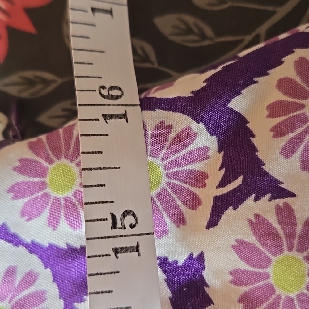 EUC Wms Boden Purple Floral Skirt Size 8 - Picture 7 of 9